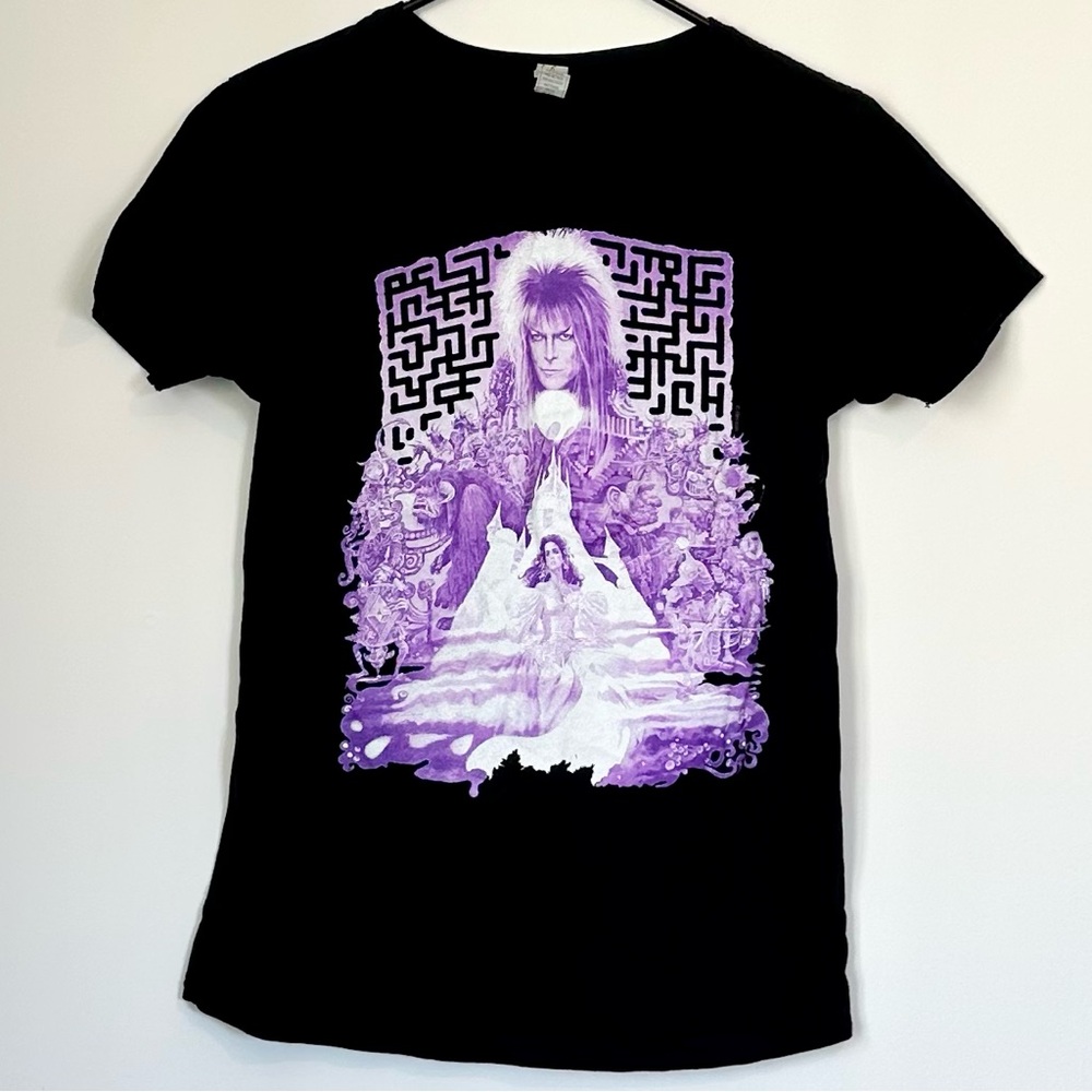 David Bowie Labyrinth Short Sleeve Graphic Tee - Size: Large